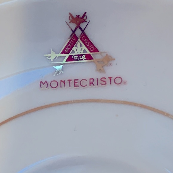 Montecristo Cigar Vintage Demitasse Espresso 12 Piece Set New With Box! - Picture 7 of 7